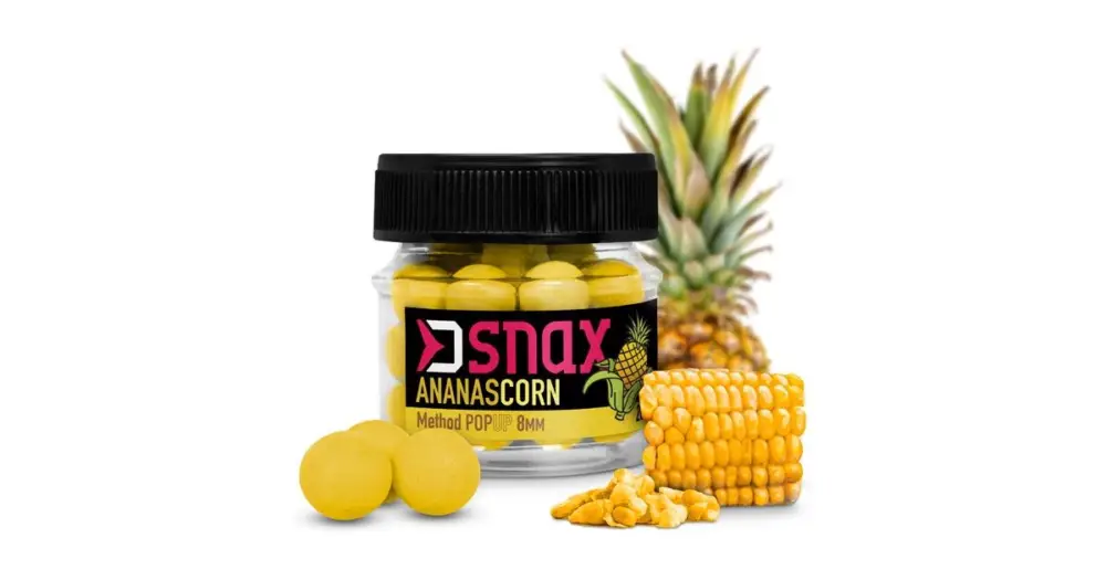 Delphin Pop Up Nástraha D Snax Pop Kukuřice Ananas 20 g - 10 mm Autentický