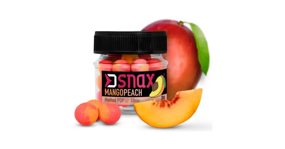 Oblíbený Delphin Pop Up Nástraha D Snax Pop Mango Broskev 20 g - 10 mm