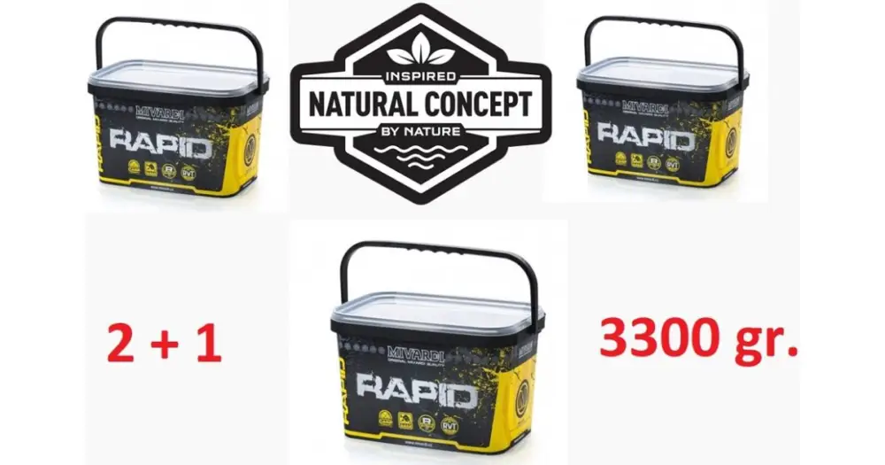Mivardi Rapid Boilies Platinum B17 2+1 - 3x 3,3 kg 20 mm Akční Nabídka