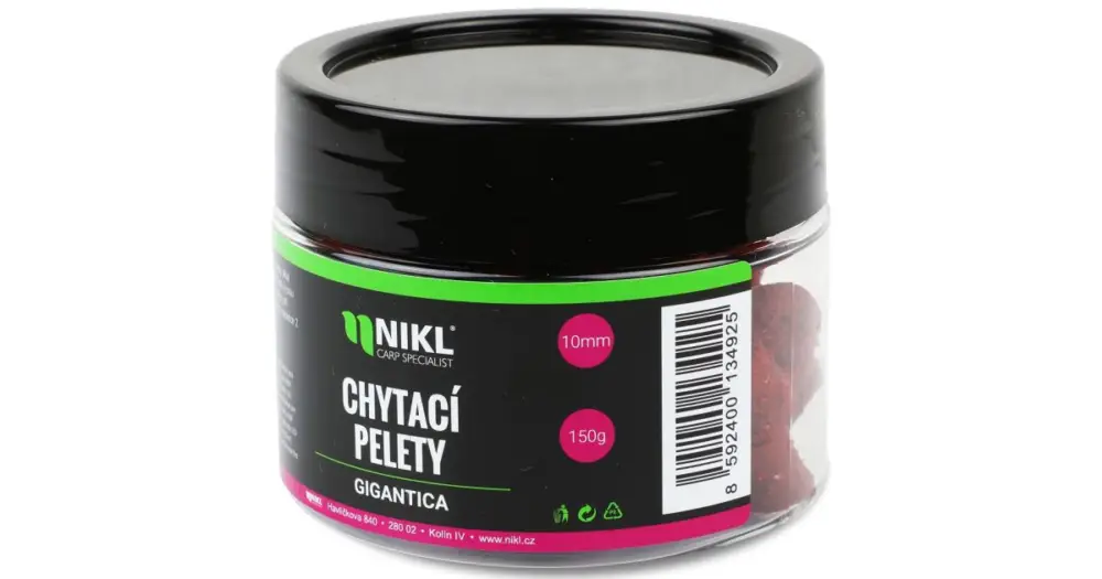 Levný Nikl chytací pelety Gigantica 150 g