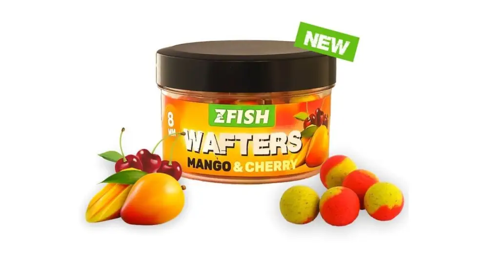 Zfish Vyvážené Boilie Balanced Wafters 8 mm 20 g - Mango-Cherry Pouze Dnes