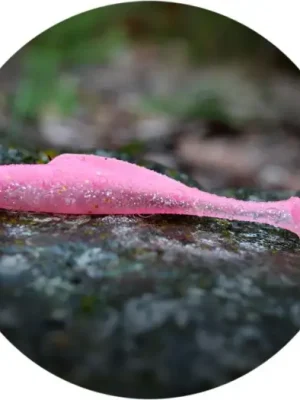 Akce RedBass Gumová Nástraha Ripper Kicker Pink G UV - S 70 mm