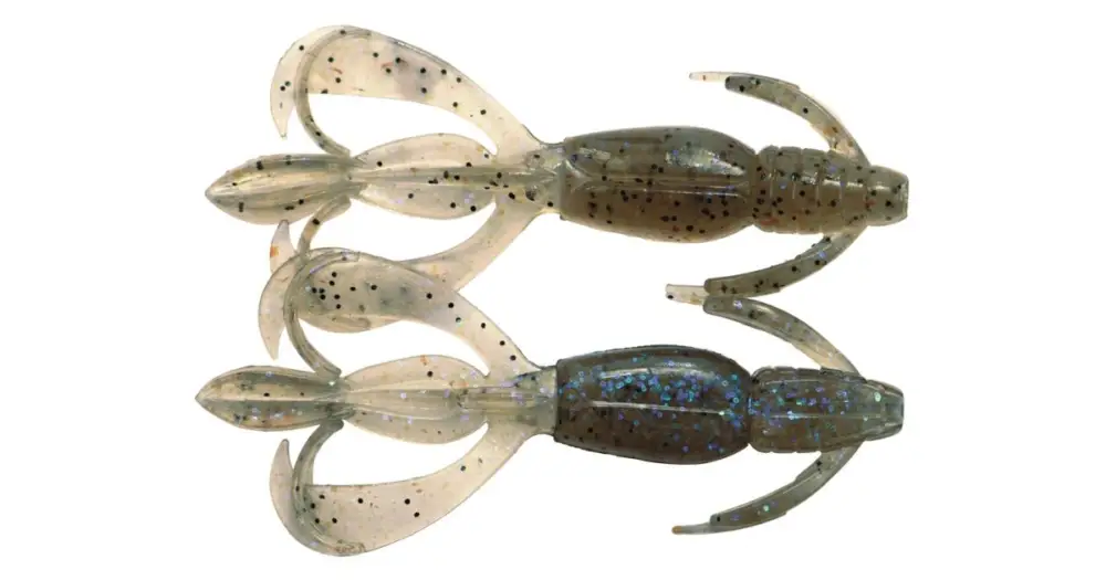 Keitech Gumová Nástraha Crazy Flapper Electric Smoke Craw - 5 cm 0,7 g 8 ks Cenový Hit