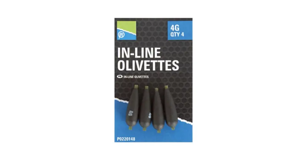 Cenová Bomba Preston Innovations Olůvka Inline Olivettes 4 ks - 5 g