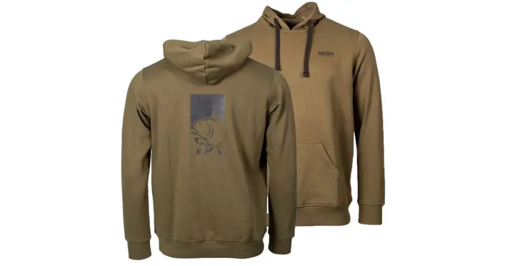 Expresní Doručení Nash Mikina Make It Happen Hoody Fish Logo Green - S