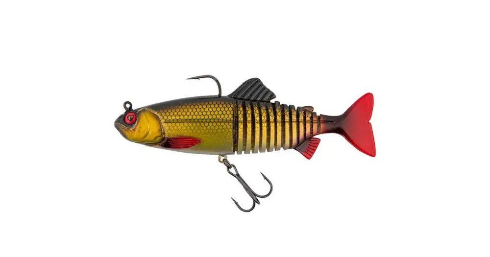 Fox Rage Gumová Nástraha Jointed Replicant Golden Prey - 23 cm 130 g Autentický