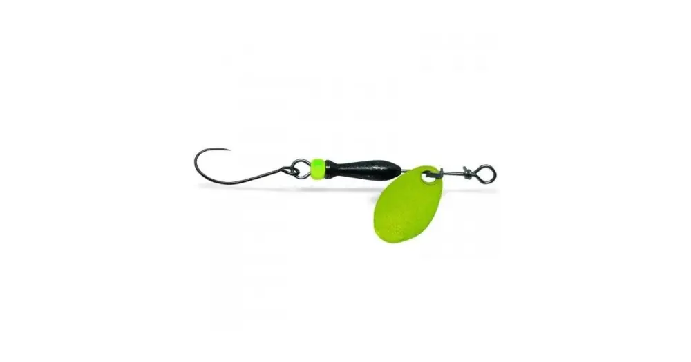 Tovární Cena JigovkyCZ Třpytka Classic Barbless Fluo Yellow (Black/Chartreuse Body)