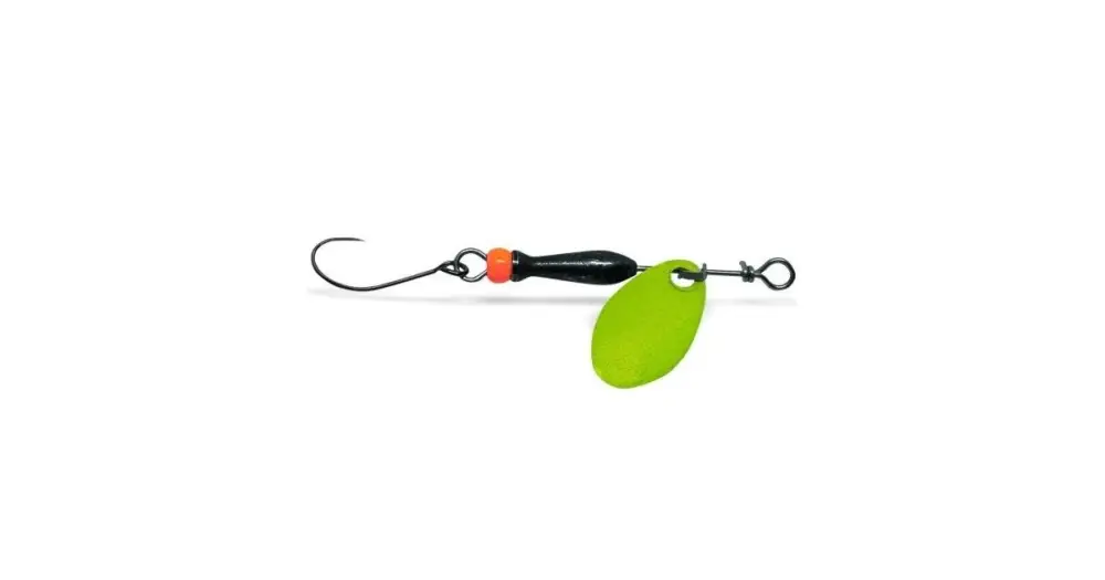 JigovkyCZ Třpytka Classic Barbless Fluo Yellow (Black/Orange) - 2 Autentický