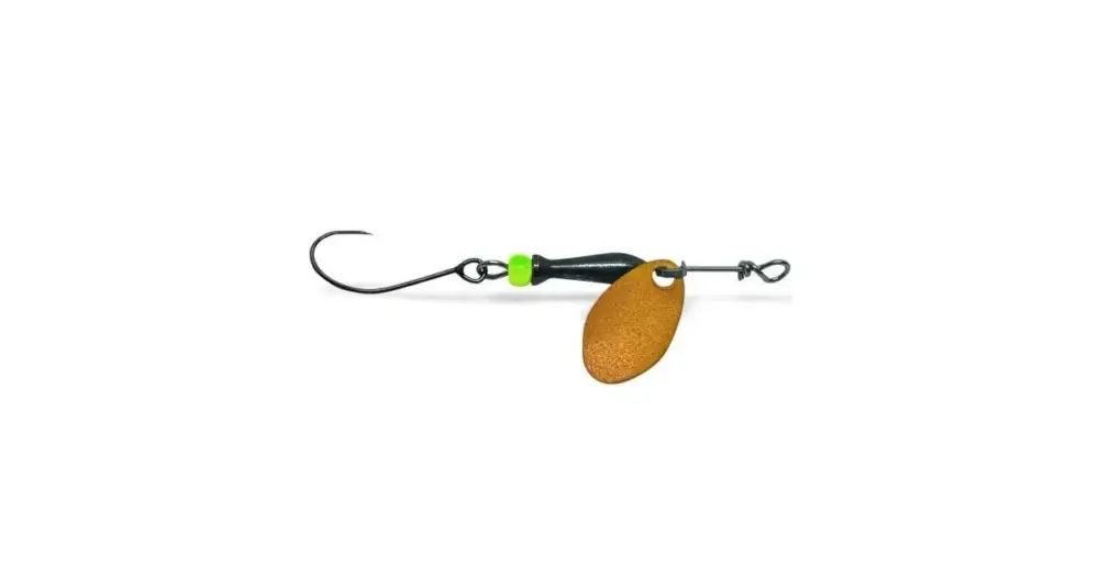 Poslední Šance JigovkyCZ Třpytka Classic Barbless Orange (Black/Chartreuse Body)