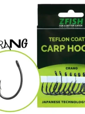 Zfish Teflonové Háčky Crang 10 ks - Velikost 4 Zlevněný