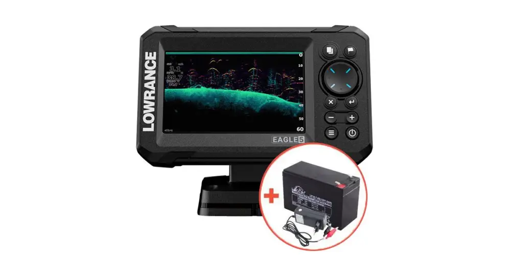 Lowrance Echolot Eagle 5 Se Sondou SplitShot HD Časově Omezené