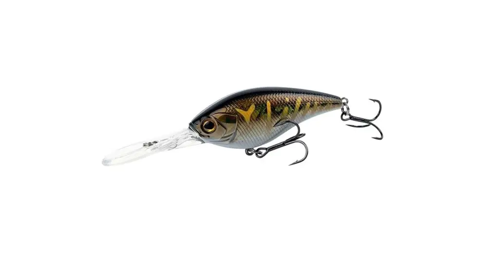 Super Cena Shimano Wobler Lure Yasei Cover Crank Floating DR Brown Gold Tiger - 5 cm 8 g