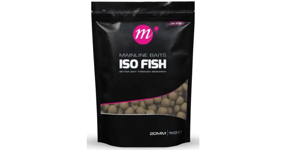 Cenová Bomba Mainline Boilie Shelf Life ISO Fish - 1 kg 20 mm
