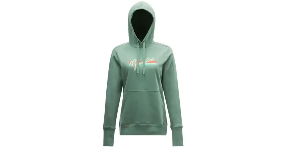 Nejprodávanější Grundéns Mikina Women's Script Hoodie Green Bay - M