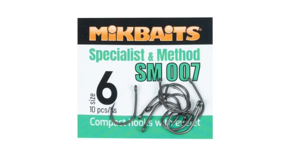 Kup Teď Mikbaits Háčky Specialits & Method SM 007 Hook 10 ks - 8