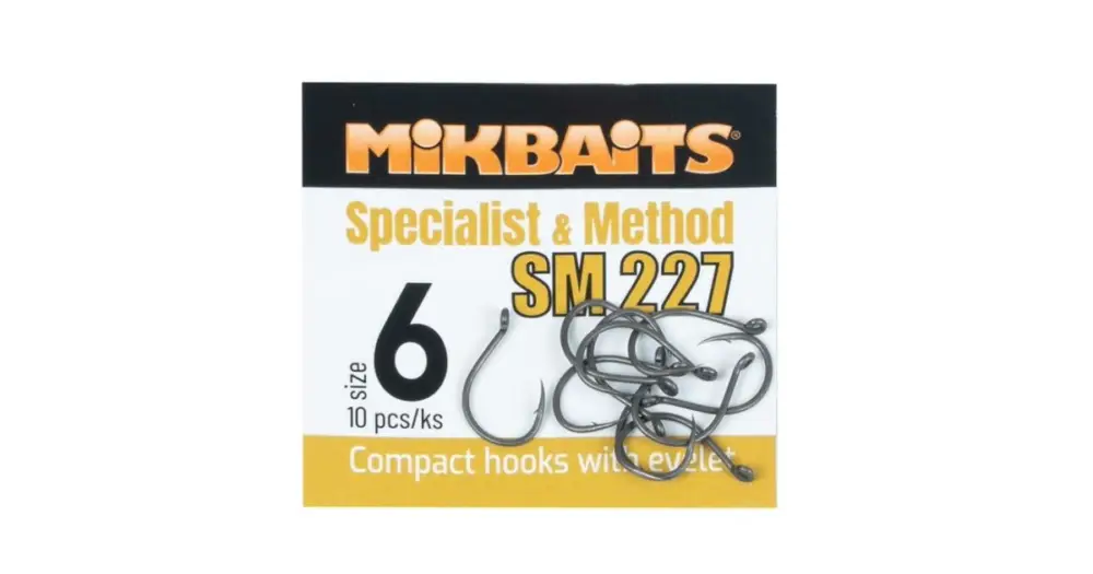 Objednat Nyní Mikbaits Háčky Specialits & Method SM 227 Hook 10 ks - 6
