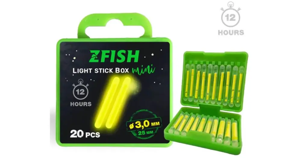 Zfish Chemické Světlo Box 20 ks Omezená Nabídka