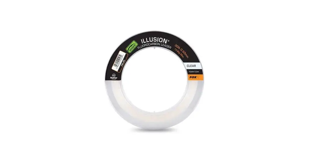 Finální Výprodej Fox Fluorocarbon Edges Illusion Leader Naturals Clear 50 m - 0,50 mm 13,6 kg