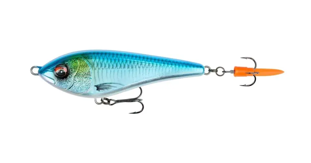 Super Cena Savage Gear Wobler Deviator Swim Blue Chrome - 12,5 cm 50 g