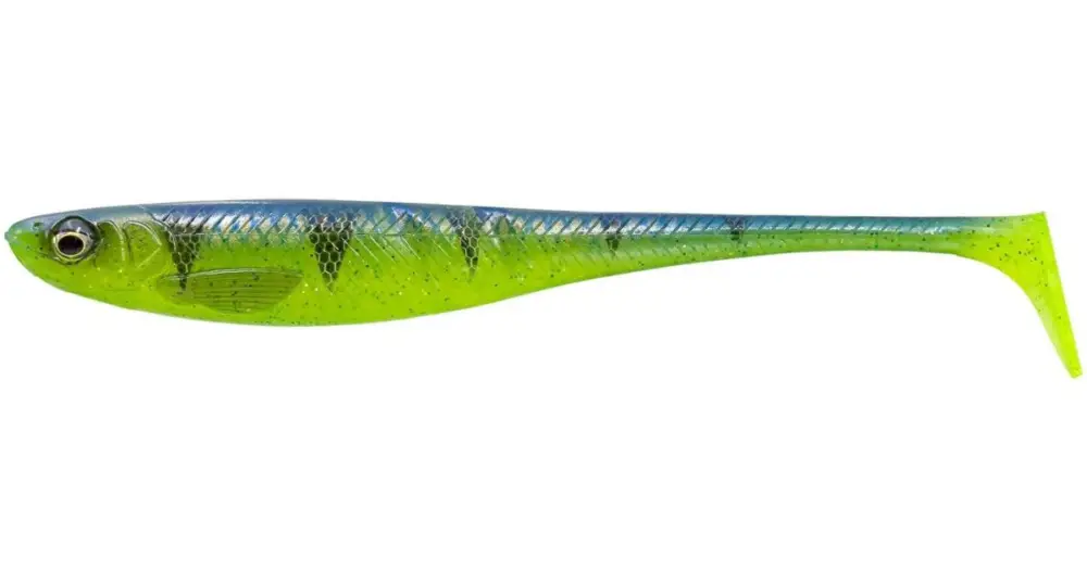 Vysoce Kvalitní Savage Gear Gumová Nástraha Collapser Fluorescent Perch - 22 cm 2 ks