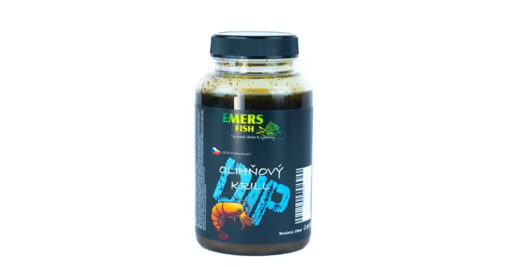 Emersfish Dip Olihňový Krill 250 ml Výprodej