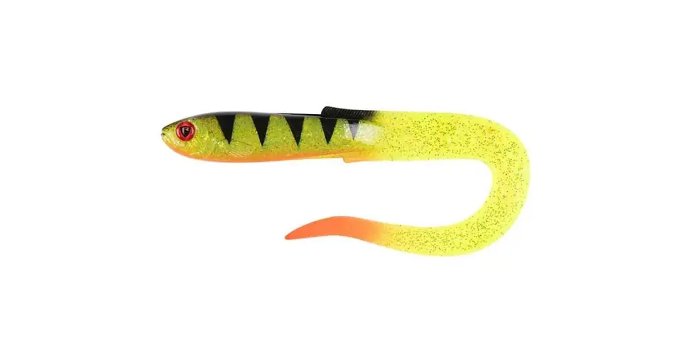 Fox Rage Gumová Nástraha Slick Eel UV Perch - 28 cm Akční Cena