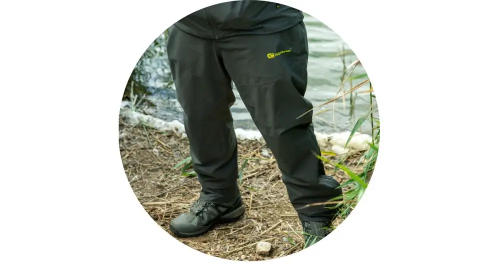 Speciální Cena RidgeMonkey Kalhoty APEarel ThermaPro Waterproof Shell Trousers Green - S