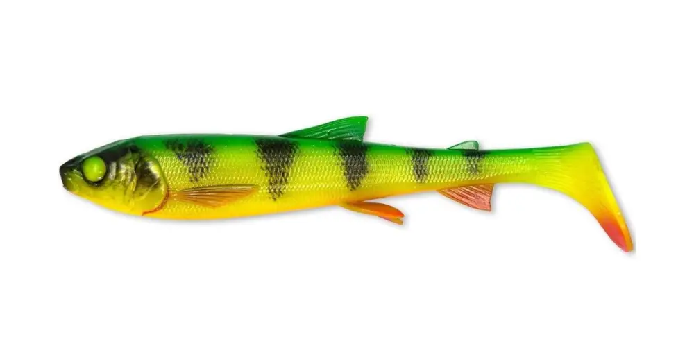 Časově Omezené Savage Gear Gumová Nástraha 3D Whitefish Shad Firetiger - 12 cm 14 g 3 ks