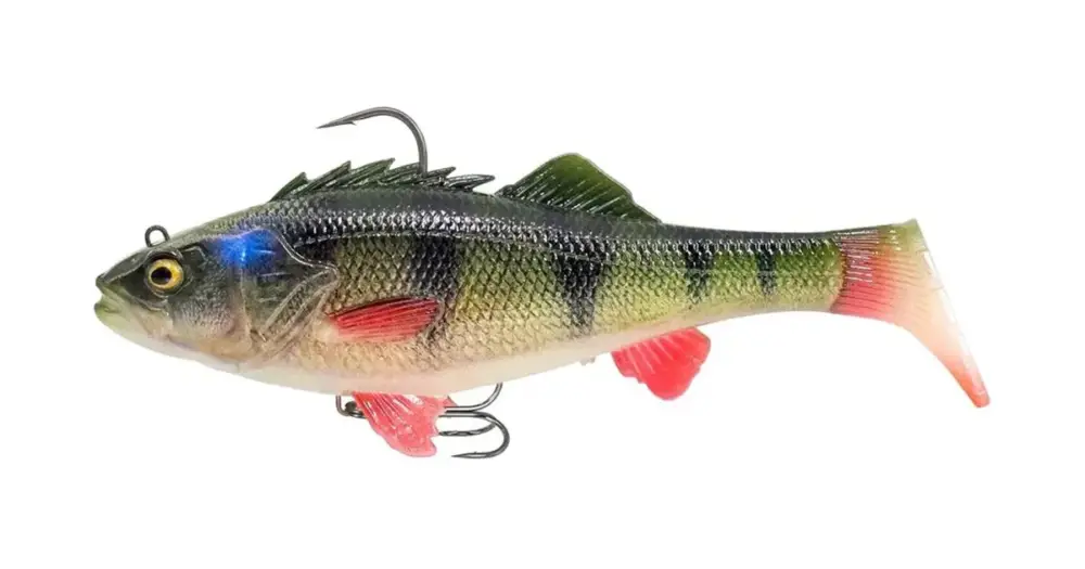 Hit Sezóny Savage Gear Gumová Nástraha 3D Perch RTF FS Perch - 17,5 cm 96 g