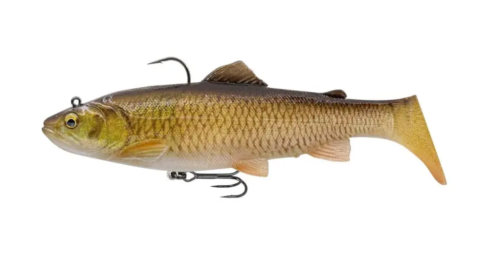 Pouze Dnes Savage Gear Gumová Nástraha 3D Trout Rattle Shad FS Clear Chub - 17 cm 90 g