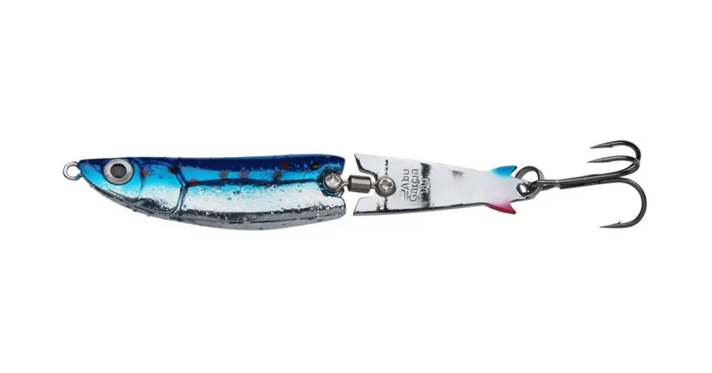 Abu Garcia Nástraha Toby Jointed Blue Glitter - 10 g Časově Omezené