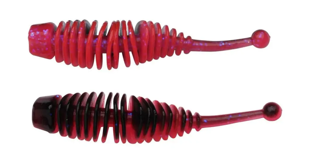 Berkley Gumová Nástraha Powerbait Power Naiad Salmon Egg Red Black - 7 cm 8 ks Omezená Nabídka