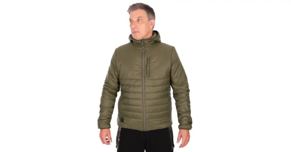 Fox Bunda Olive Quilted 100 Jacket - M Poslední Šance