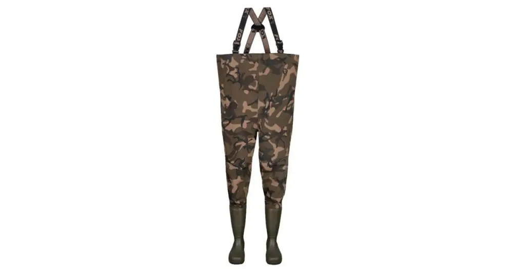 Cenová Bomba Fox Prsačky Camo Lightweight Lined Waders - 46