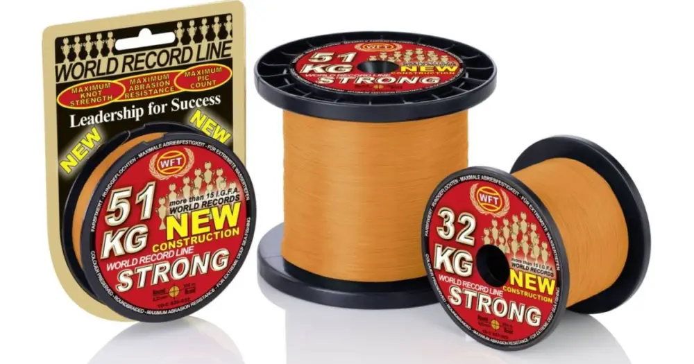 WFT Šňůra KG Strong Orange 2000 m Dokud Zásoby Vydrží
