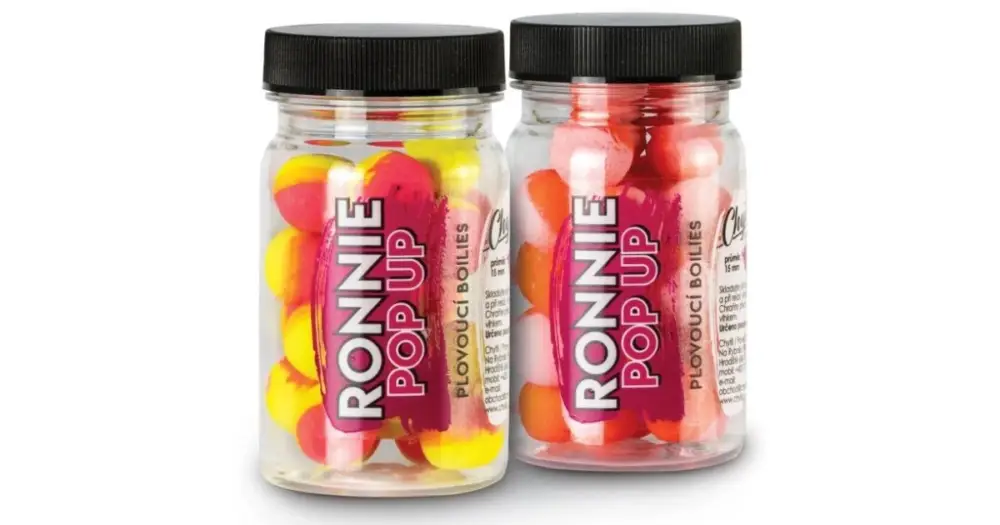 Hit Sezóny Chytil Plovoucí Boilie Ronnie Pop Up 15 mm 35 g - Jahoda Chilli