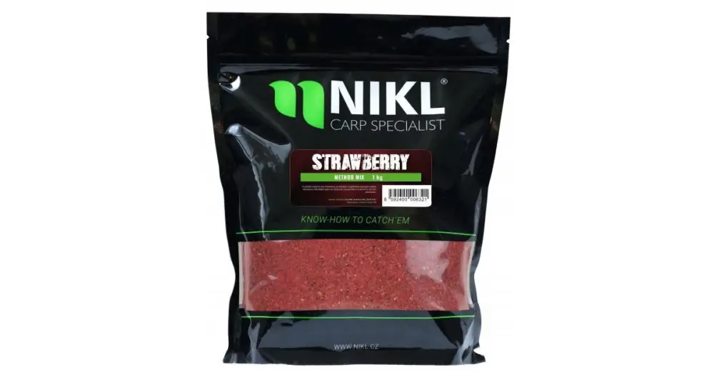 Nikl Method Mix 1 kg Strawberry Pouze Dnes