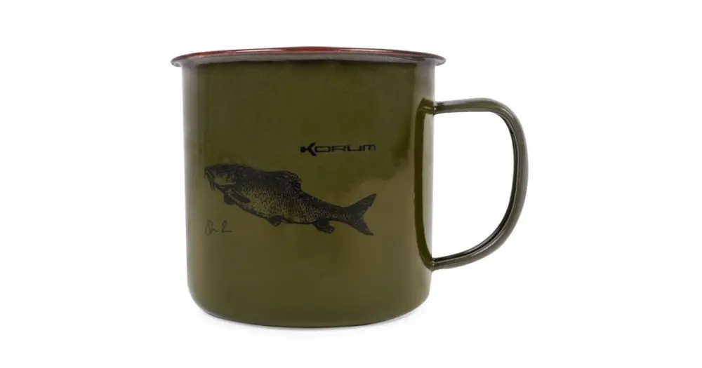 Korum Hrnek Classic Enamel Mug Barbel Parma 330 ml Hit Sezóny