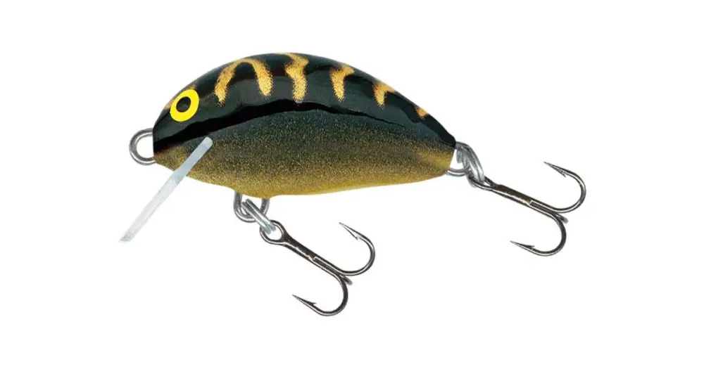 Salmo Wobler Tiny Black Tiger Sinking 3 cm Ověřený