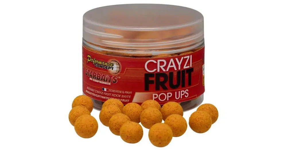 Nakupujte Hned Starbaits Boilie Pop Up Crayzi Fruit 50 g - 16 mm