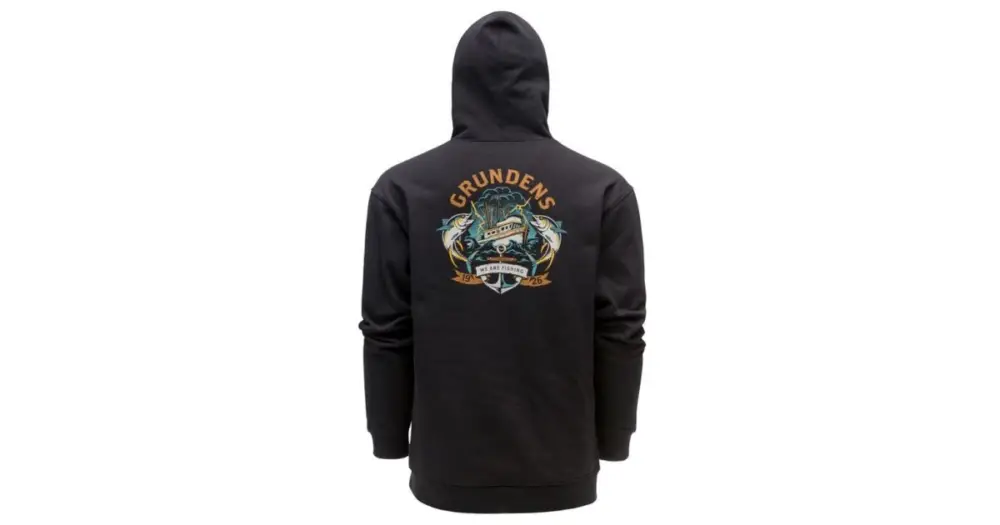 Koupit Online Grundéns Mikina Displacement DWR Hoodie Tuna Tattoo Black - XXL