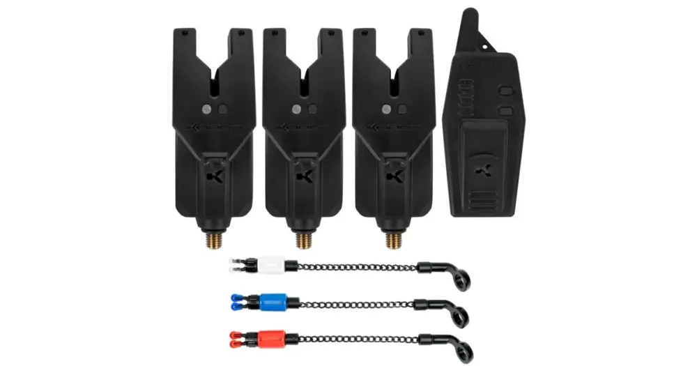 Korum Sada Signalizátorů KRI 3 Rod Remote Alarm & Indicator Set 3+1 + 3x Bobbin Ověřený