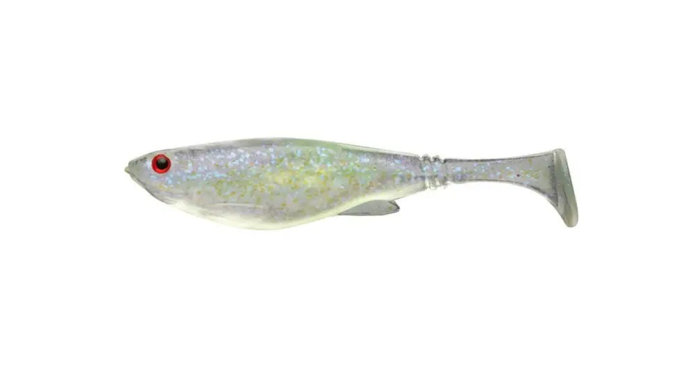 Daiwa Gumová Nástraha Prorex Belly Shad White Ghost - 11 cm 12 g Nová Kolekce