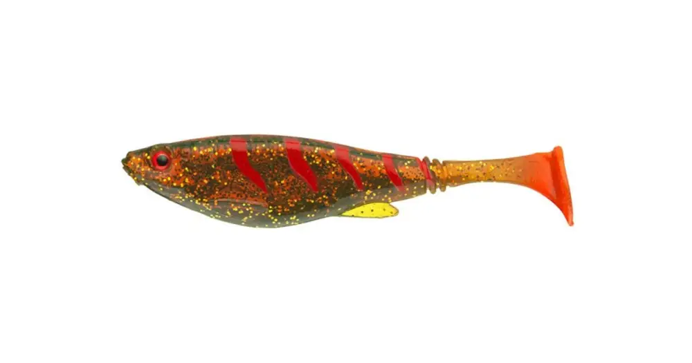 Daiwa Gumová Nástraha Prorex Belly Shad Motor Oil Tiger - 6 cm 2 g Značkový