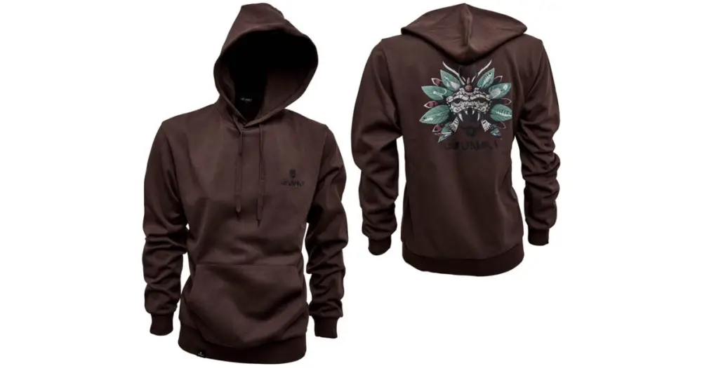 Gunki Mikina Chief Brown Hoody - XXL Oblíbený