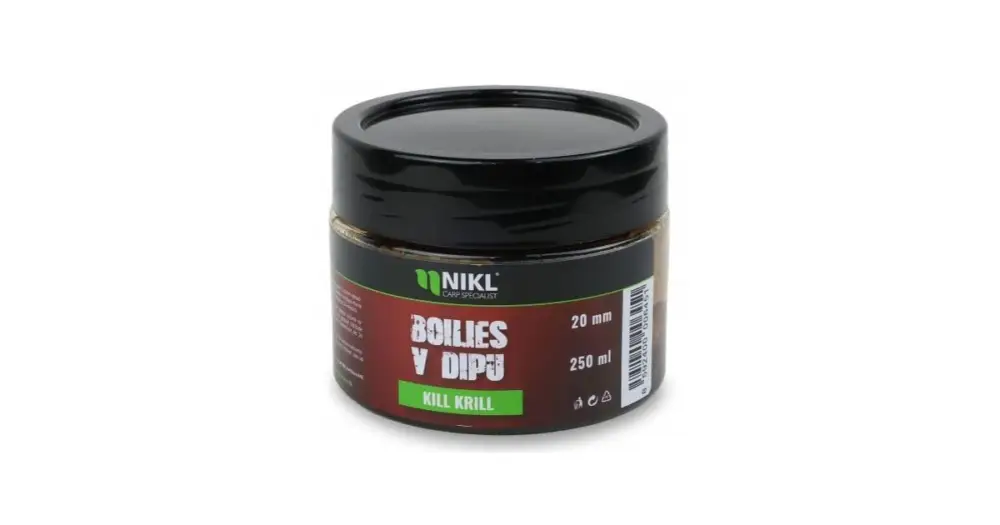 Nikl Boilies V Dipu Kill Krill 250 g Cenový Hit
