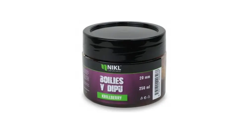Nikl Boilies V Dipu Krill Berry 250 g Nízká Cena