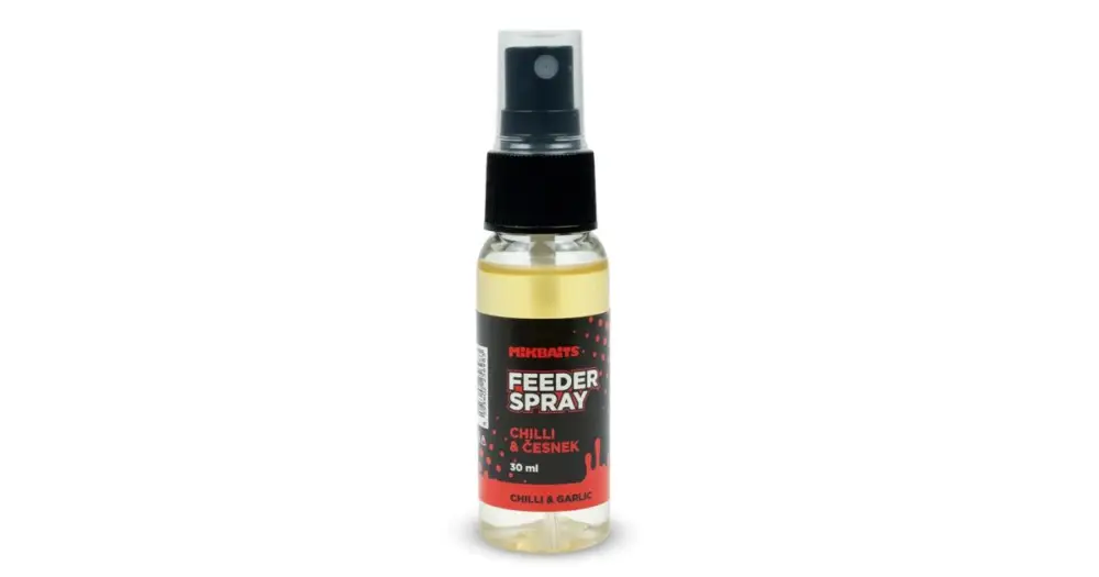 Mikbaits Feeder Spray 30 ml - Chilli Česnek Sezónní Sleva