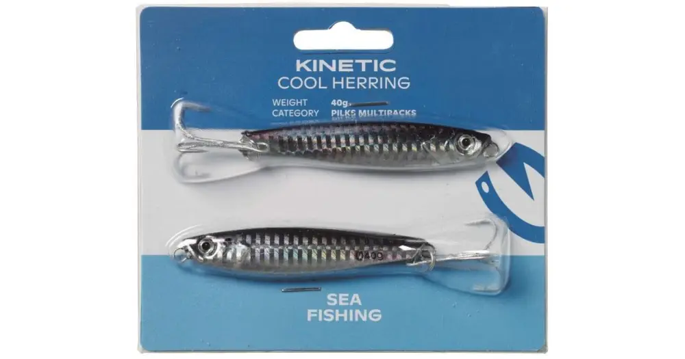 Kinetic Pilker Cool Herring Black Silver 2 ks Kup Teď