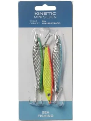 Značkový Kinetic Pilker Mini Silden 3 ks - 40 g